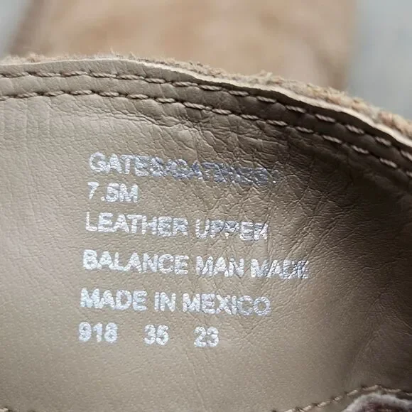 Steve Madden Gates Platform Taupe Suede Chelsea Boot sz 7.5 - Picture 6 of 8